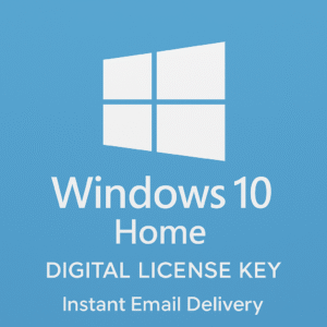 Windows 10 Home – Digital License Key | Instant Email Delivery